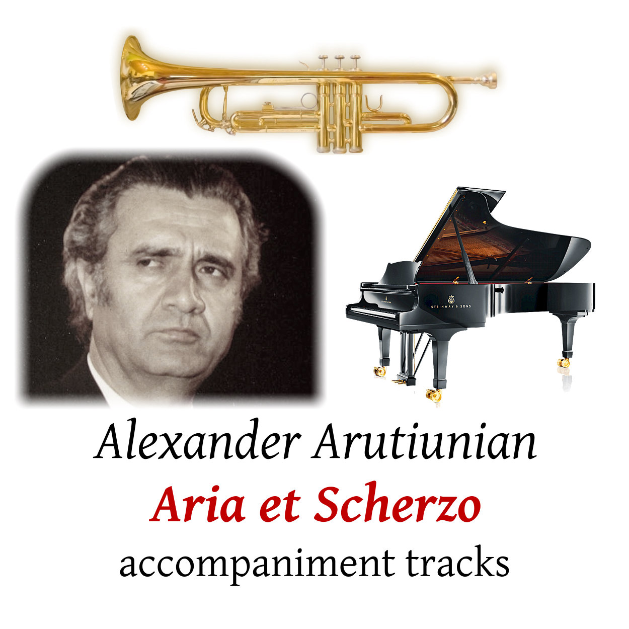 accompaniment tracks for Arutjunjan: Aria et Scherzo