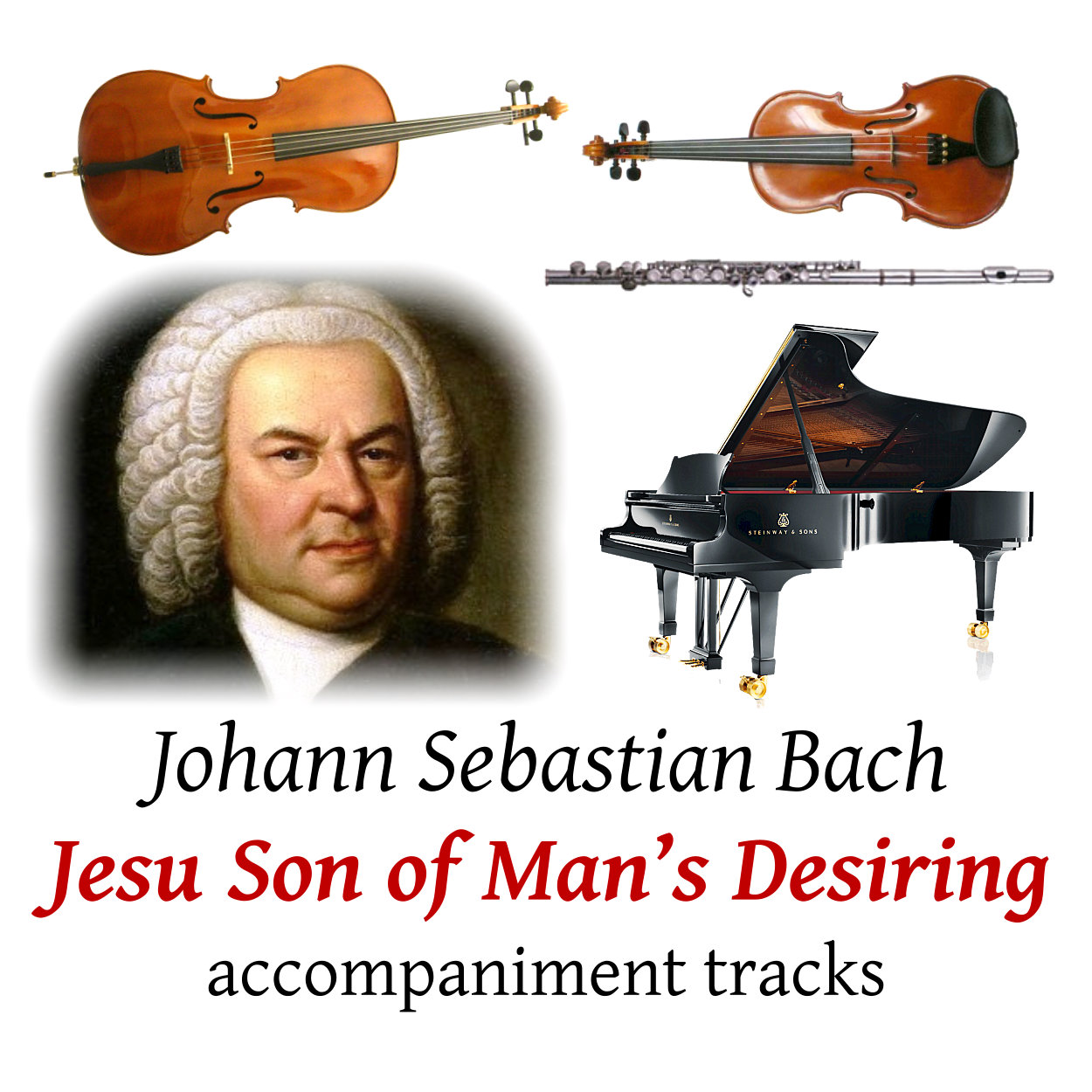 accompaniment tracks for Bach: Jesu, Joy of Man's Desiring
