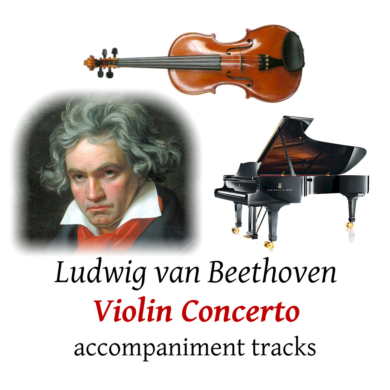 accompaniment trscks for Beethoven: Violin Concerto in D, Op.61