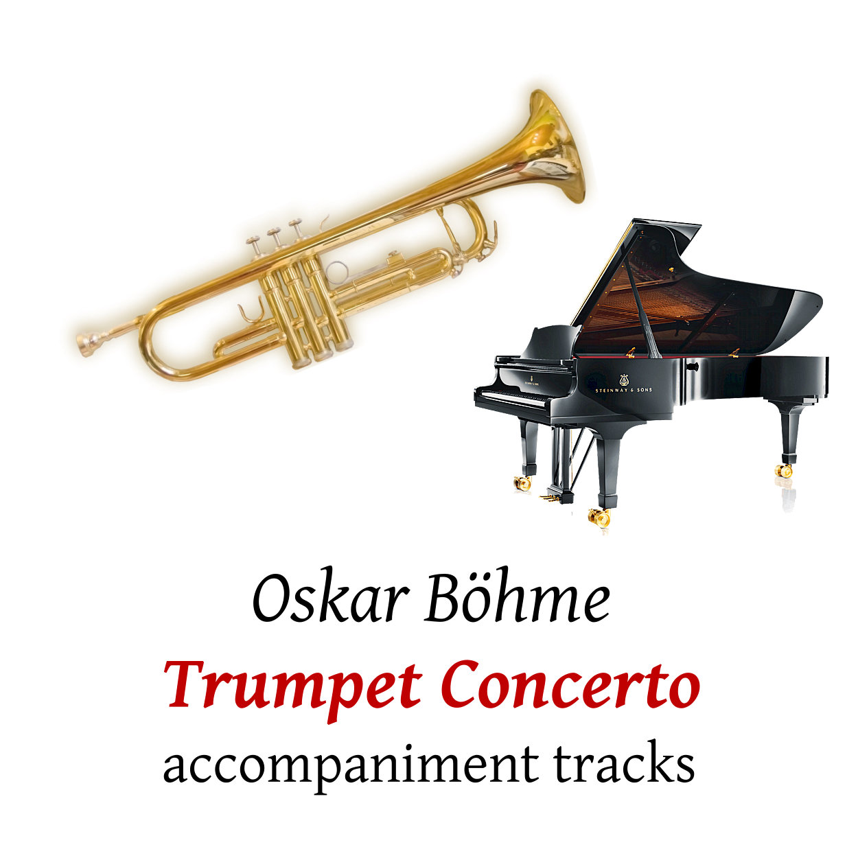 accompaniment trscks for B�hme: Trumpet Concerto in E minor, Op.18