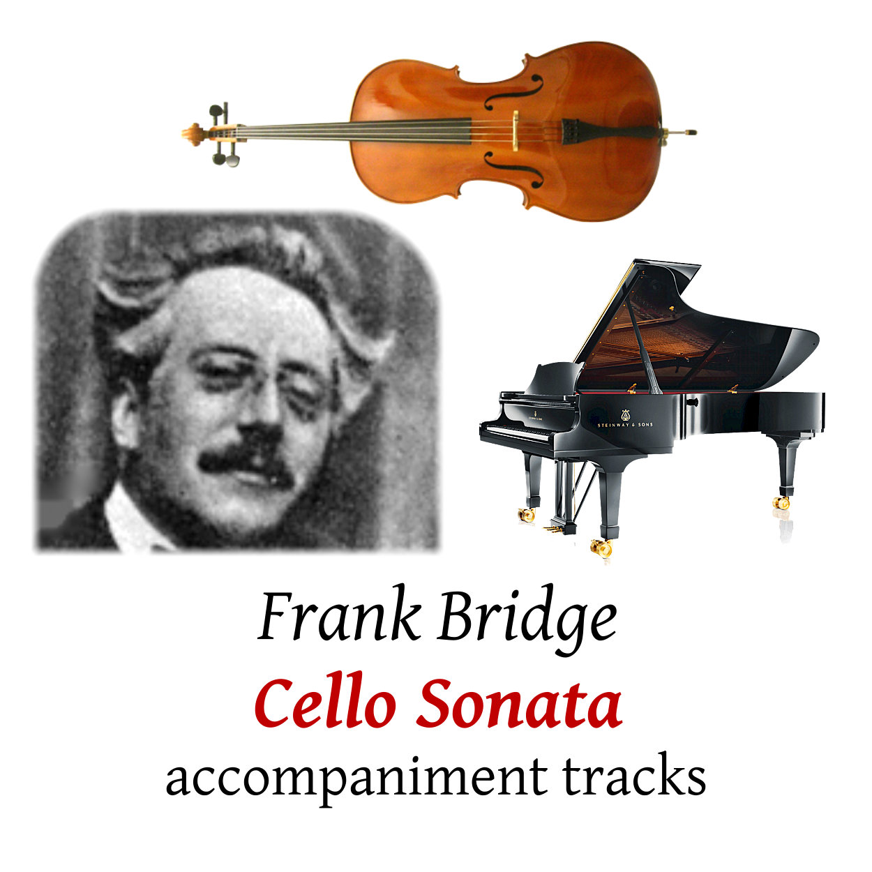 accompaniment trscks for Bridge: Cello Sonata