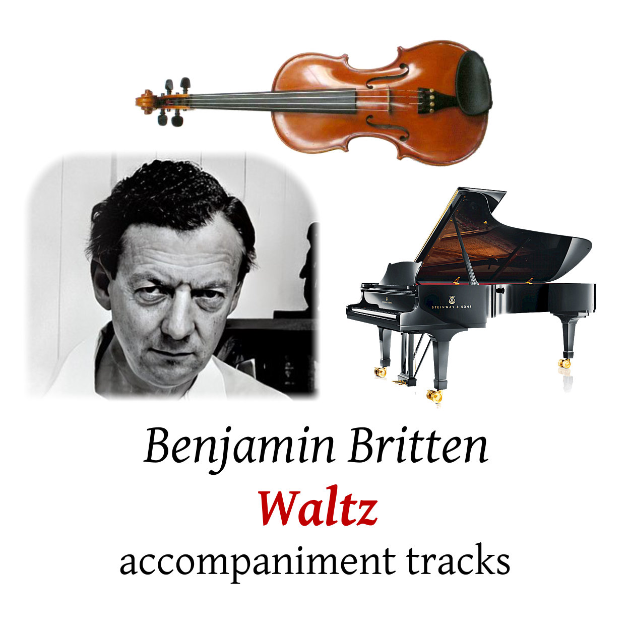 accompaniment tracks for Britten: Waltz from Suite Op.6