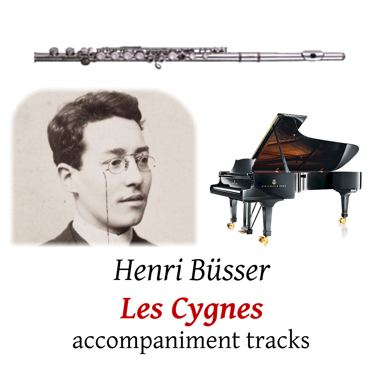 accompaniment tracks for B�sser: Les Cygnes (The Swans)