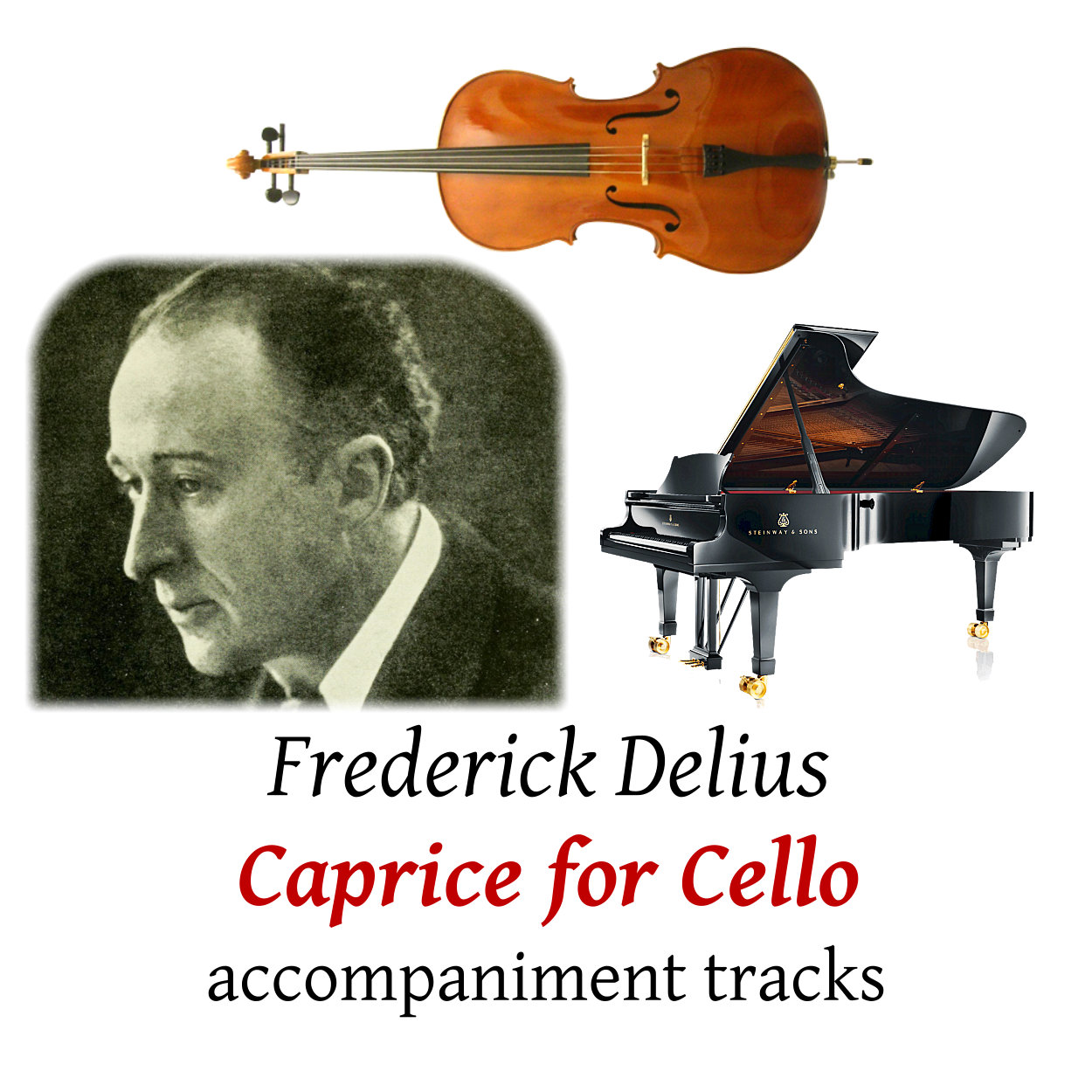 accompaniment tracks for Delius: Caprice for cello
