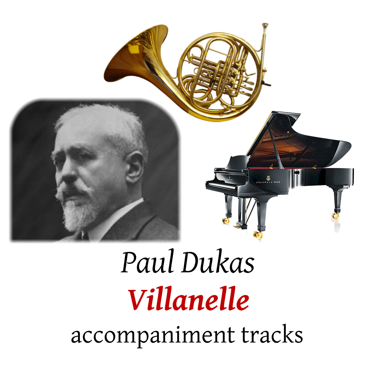 accompaniment tracks for Dukas: Villanelle