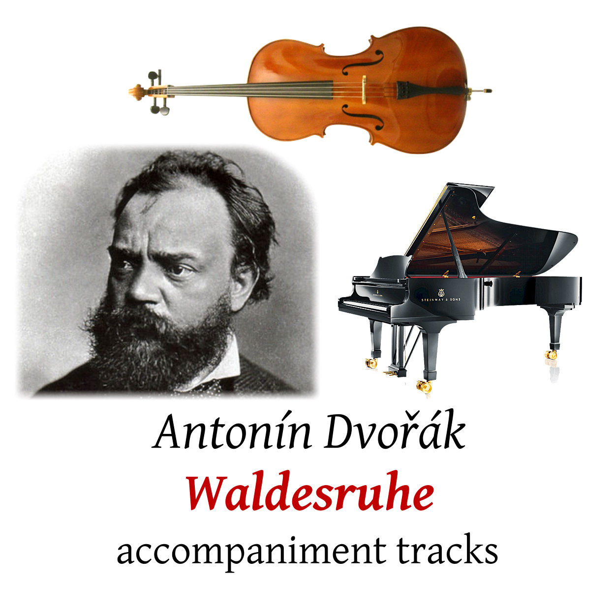 accompaniment tracks for Dvorak: Waldesruhe (Silent Woods), Op.68 No.5