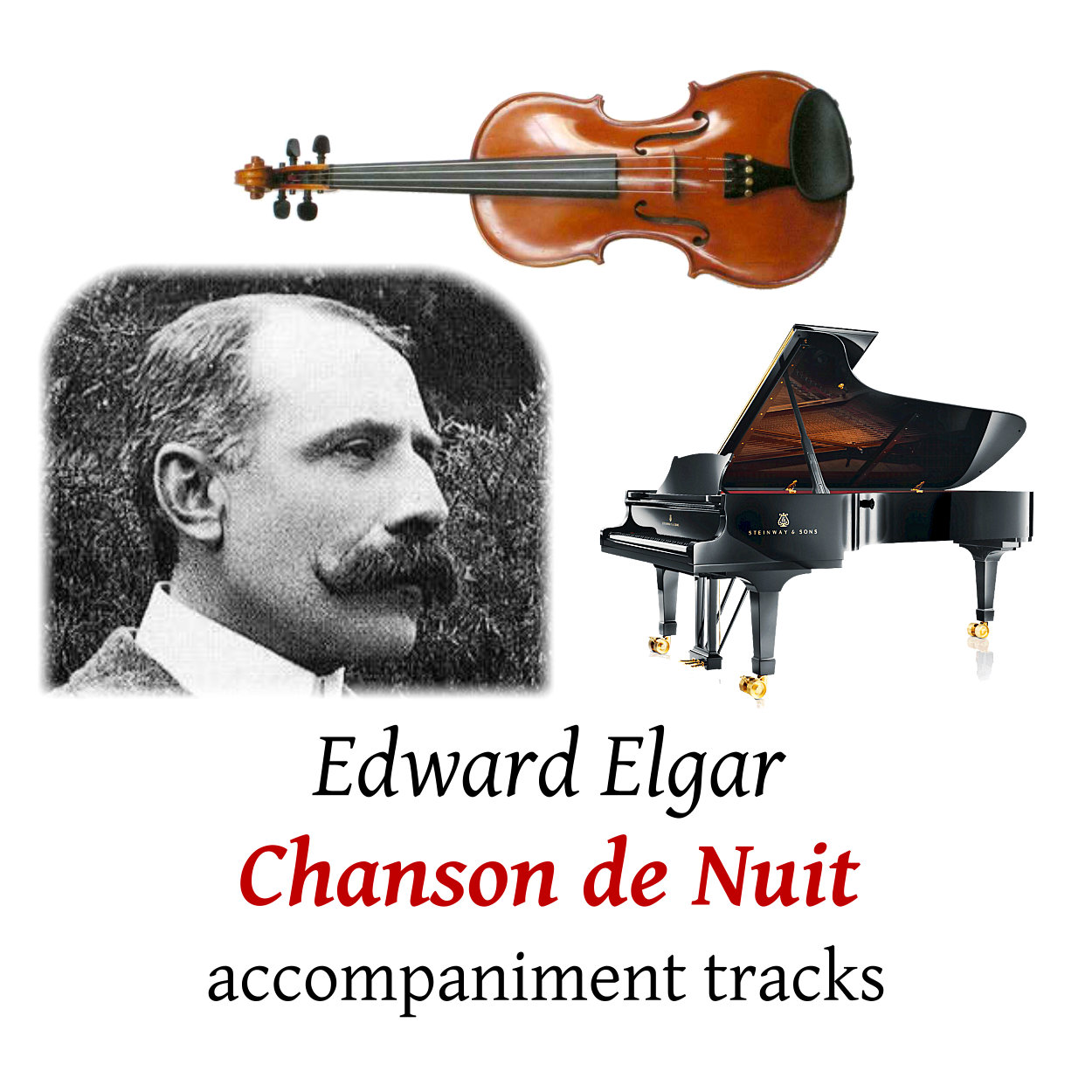 accompaniment tracks for Elgar: Chanson de Nuit