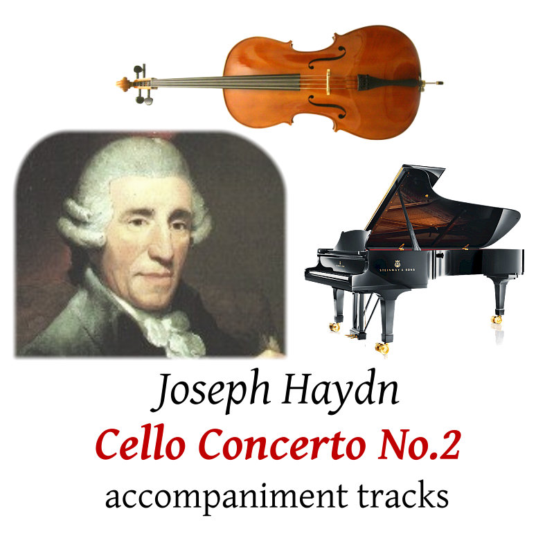 accompaniment trscks for Haydn: Cello Concerto No.2 in D