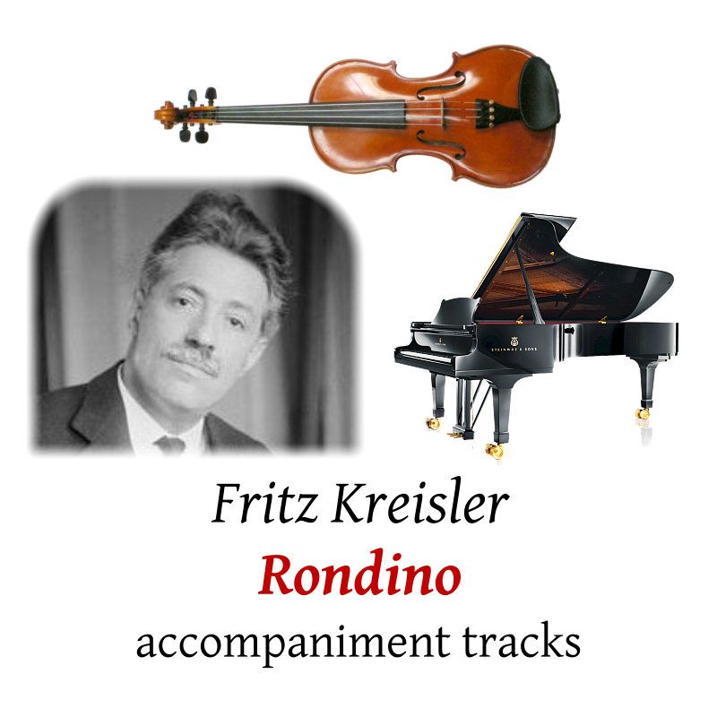 accompaniment tracks for Kreisler: Rondino on a Theme by Beethoven
