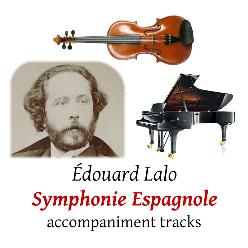 accompaniment trscks for Lalo: Symphonie Espagnole