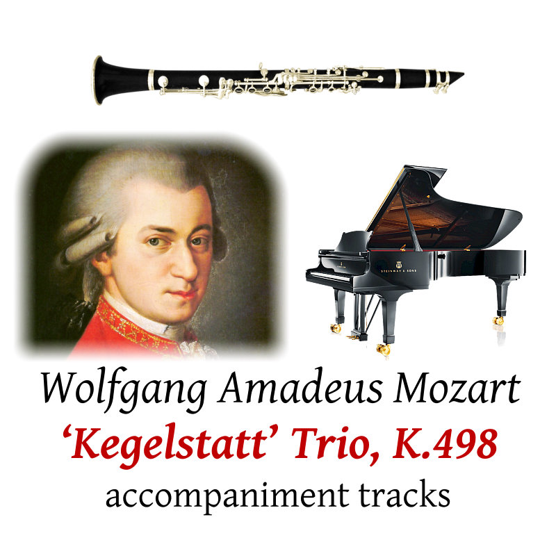 accompaniment trscks for Mozart: 