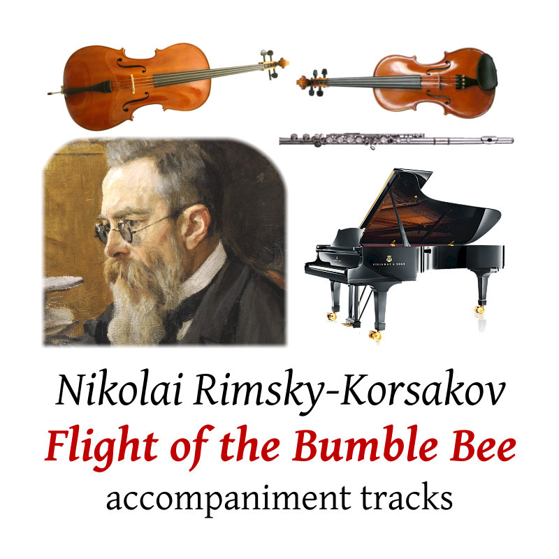 accompaniment tracks for Rimsky-Korsakov: Flight of the Bumble Bee