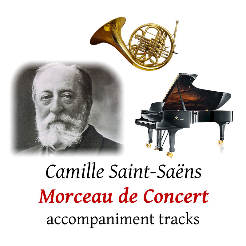 accompaniment tracks for Saint-Sa�ns: Morceau de Concert