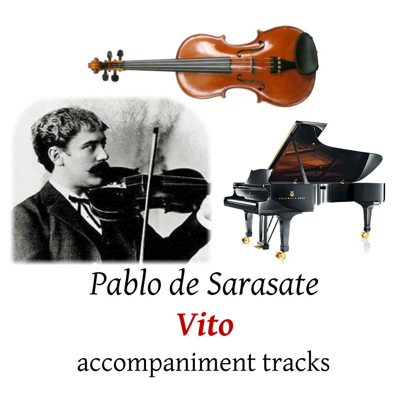 accompaniment tracks for Sarasate: Vito, Op.26 No.1