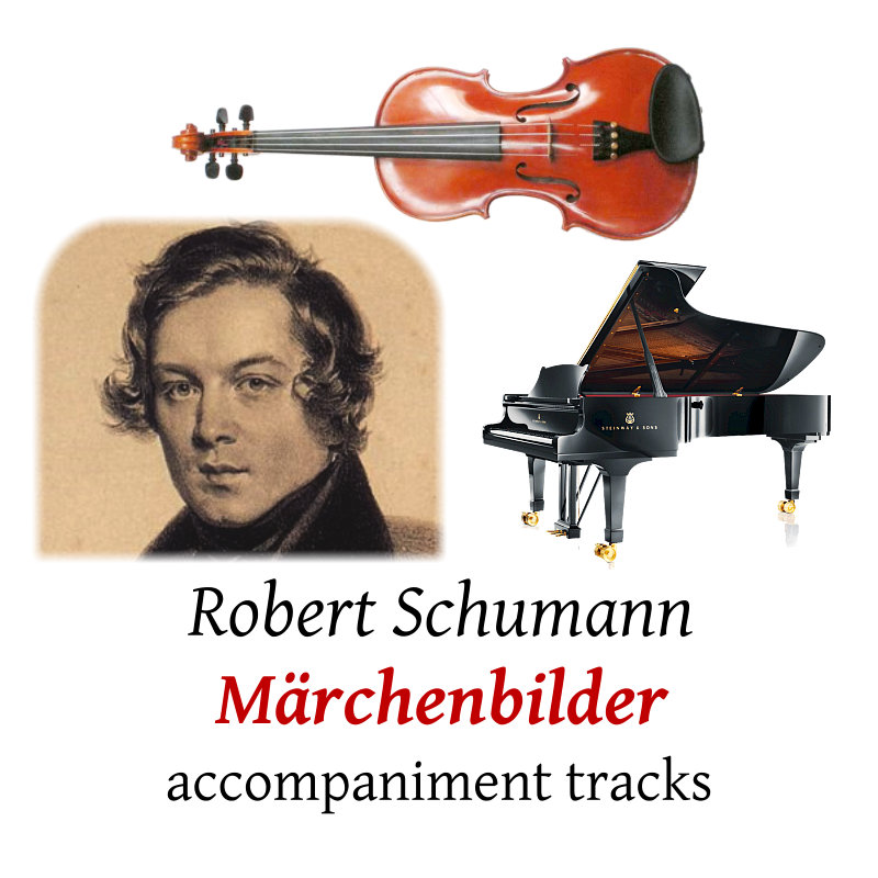 accompaniment trscks for Schumann: M�rchenbilder, Op.113