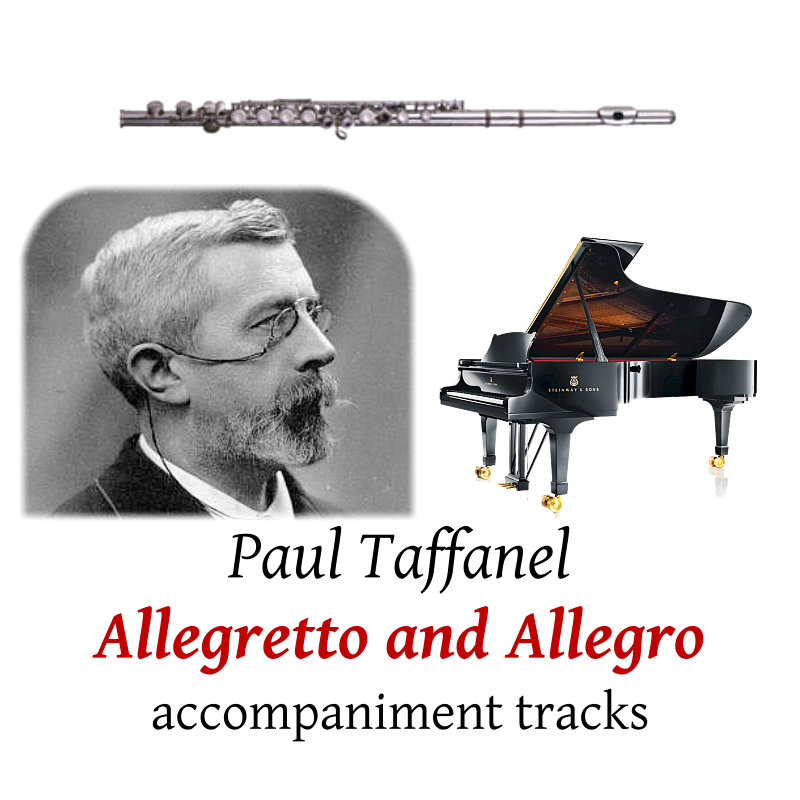 accompaniment trscks for Taffanel: Allegretto and Allegro