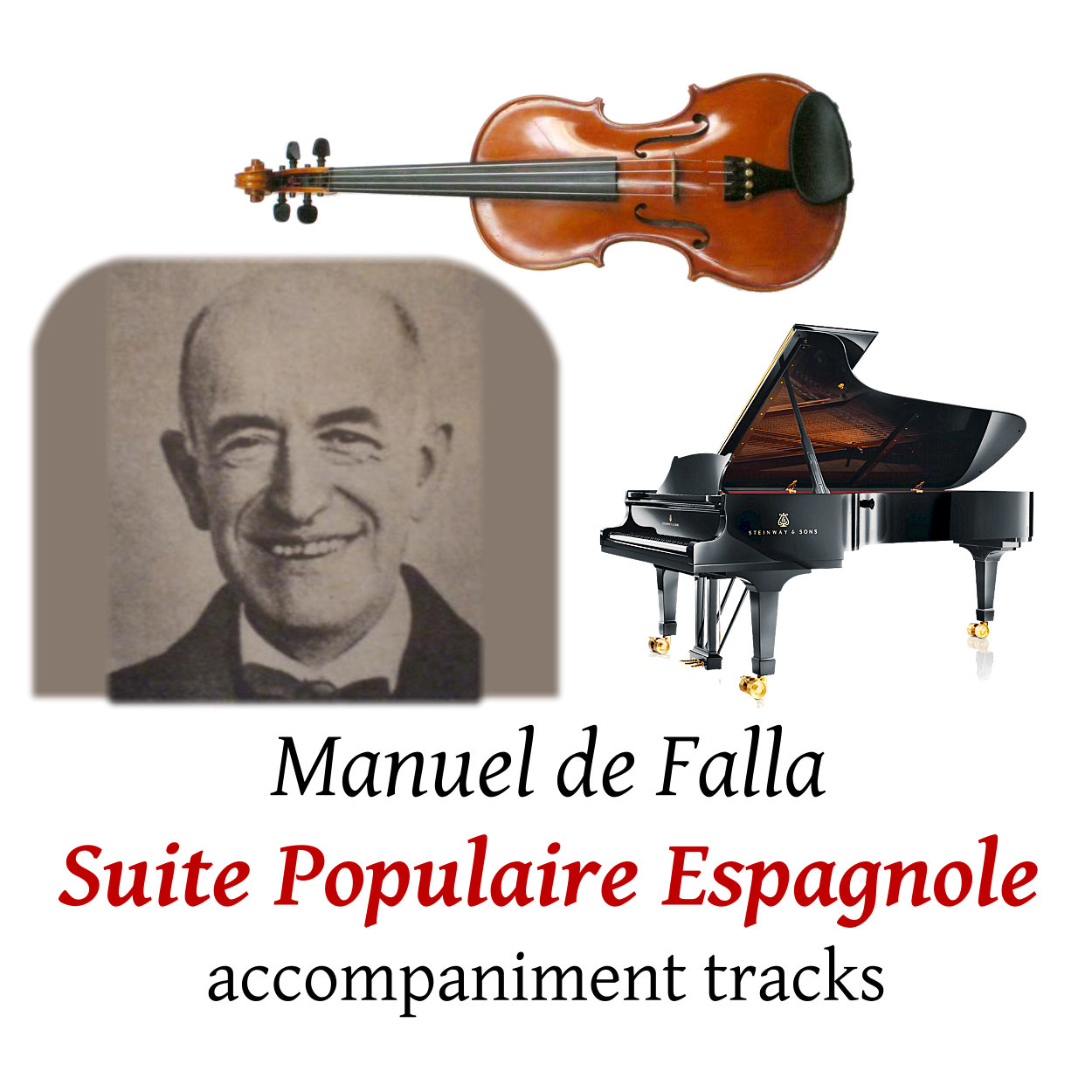 accompaniment trscks for De Falla: Suite Populaire Espagnole